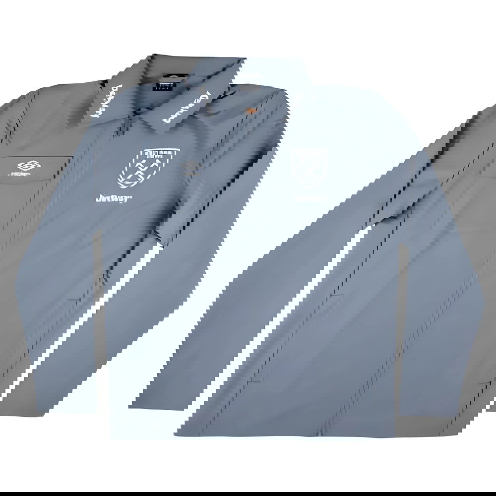 2024-2025 West Ham Presentation Jacket (Flint Stone)
