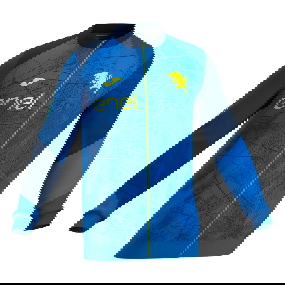 2024-2025 Torino Pre-Game Full Zip Sweatshirt (Blue)