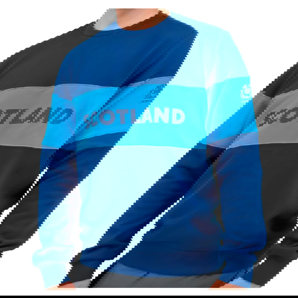 2024-2025 Scotland Rugby Leisure Sweatshirt (Navy)