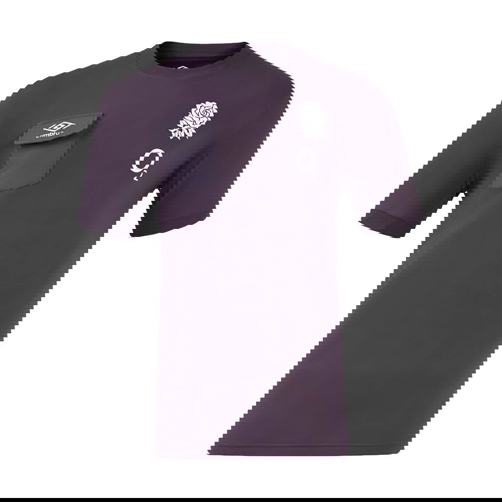 2024-2025 England Rugby Presentation Tee O2 (Nightshade)