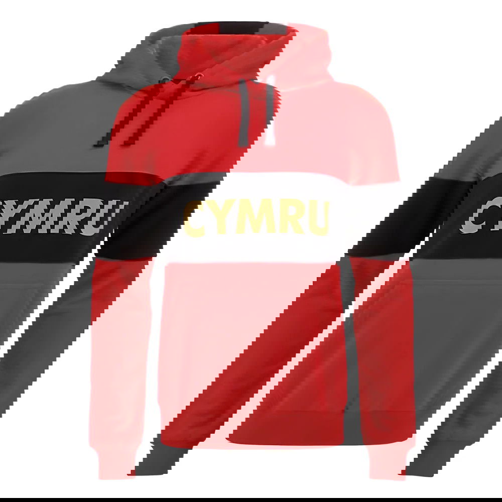 2024-2025 Wales Rugby Leisure Hoody Sweatshirt (Red)