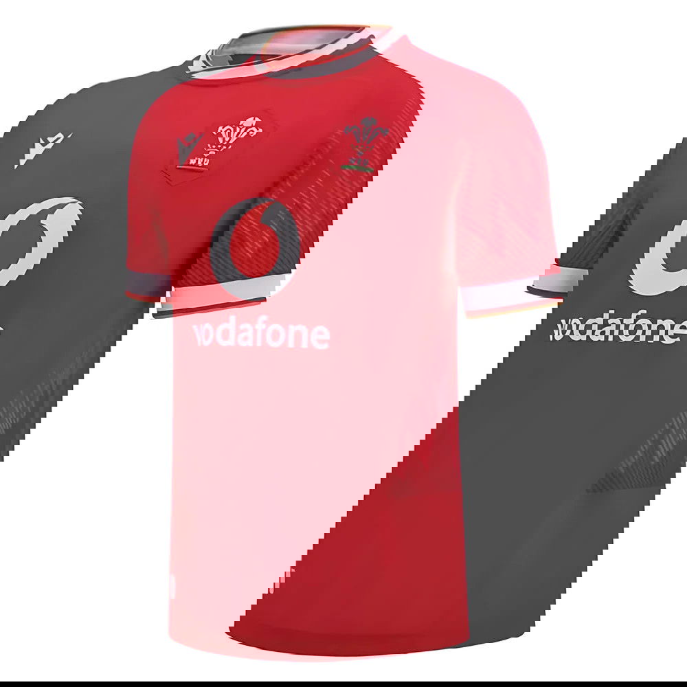 2024-2025 Wales Home Poly Replica Rugby Shirt