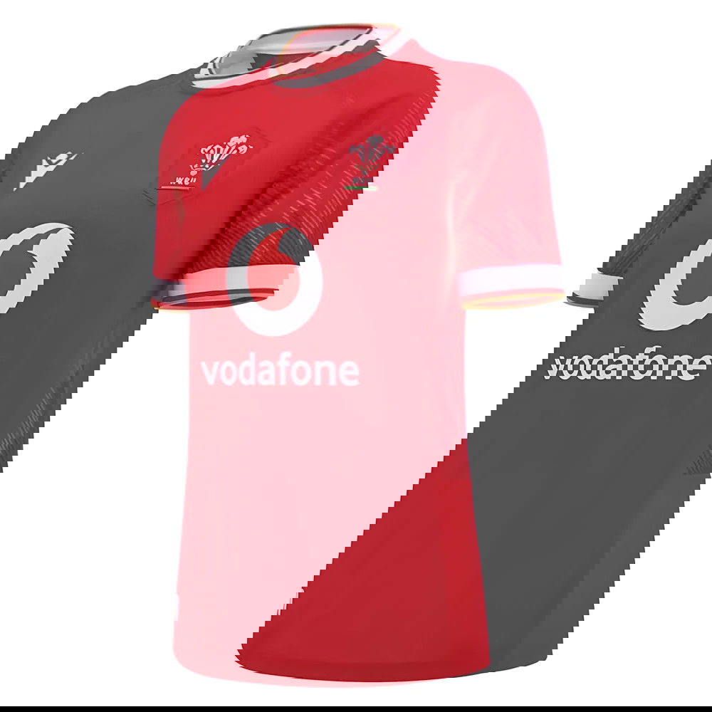 2024-2025 Wales WRU Home Replica Rugby Shirt (Womens)