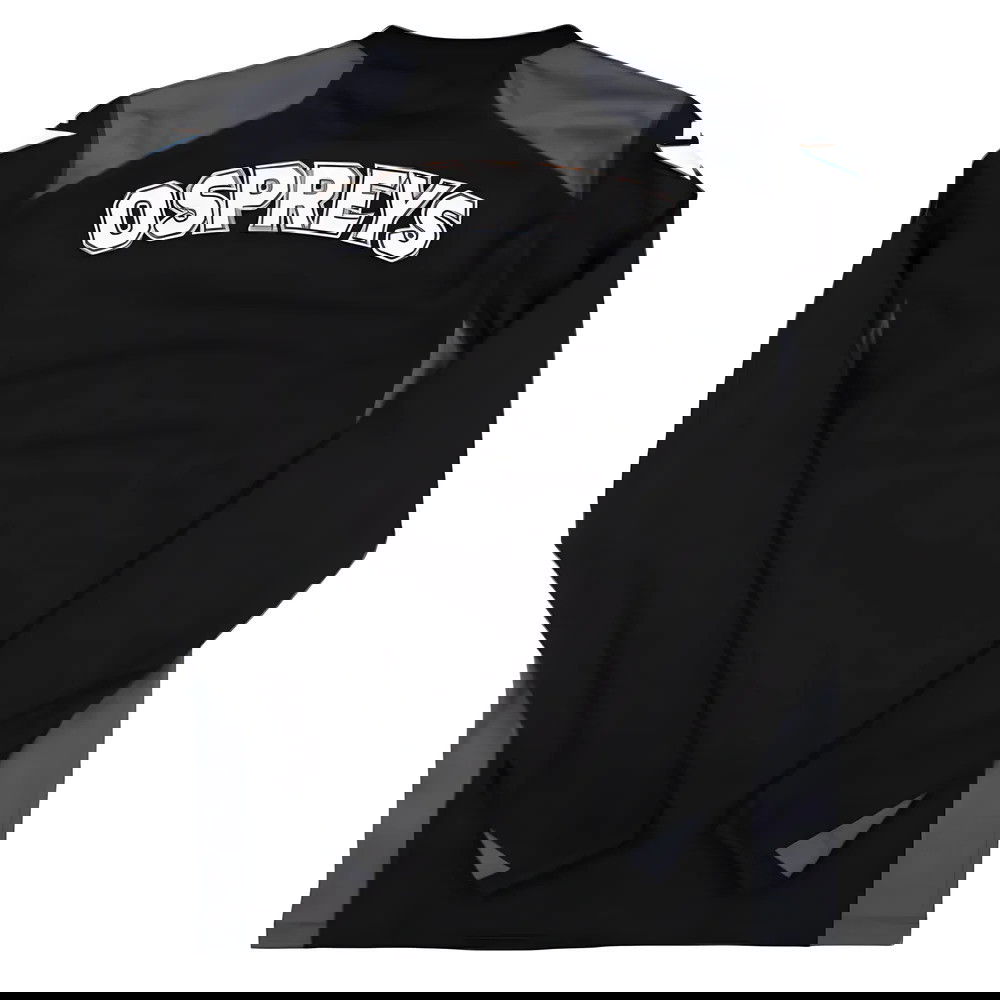 2024-2025 Ospreys Rugby Training Sweatshirt (Black)