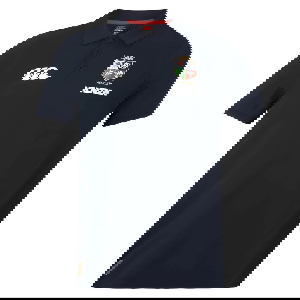 2024-2025 British and Irish Lions Pique Polo Shirt (Navy)