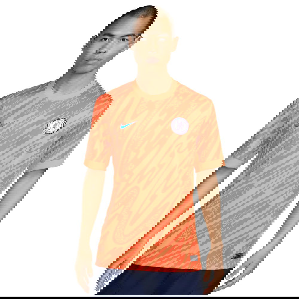 2024-2025 Chelsea Home Goalkeeper Shirt (Orange)