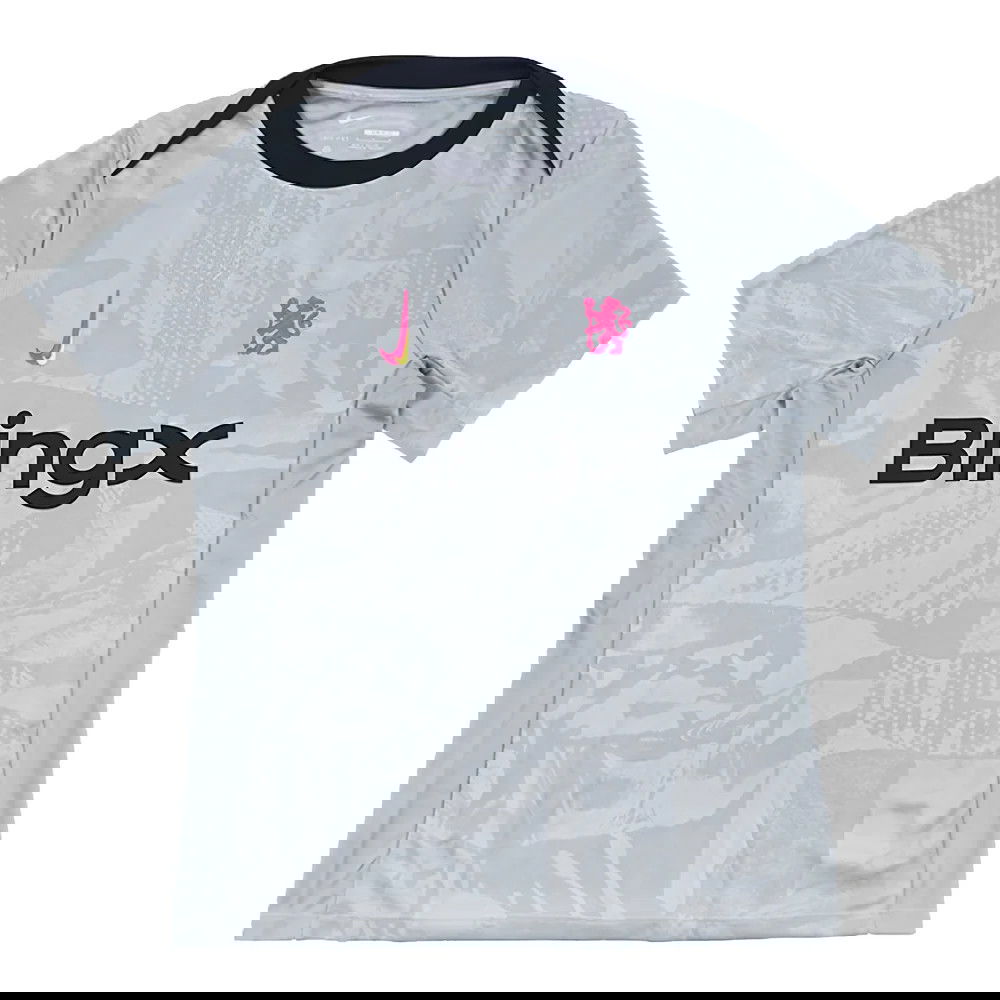 2024-2025 Chelsea Academy Pro Pre-Match Shirt (Grey)