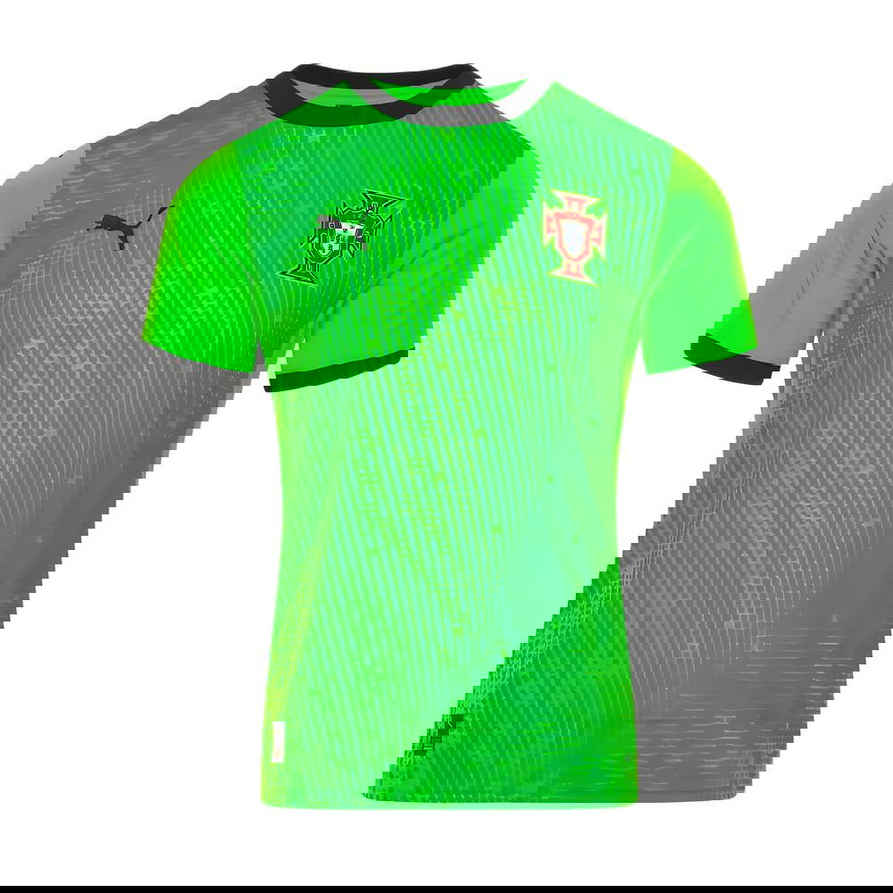 2025-2026 Portugal Home Goalkeeper Shirt (Green)