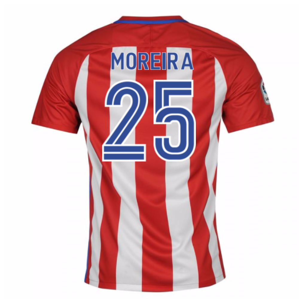 2016-17 Atletico Madrid Home Shirt (Moreira 25) 808308-649-8