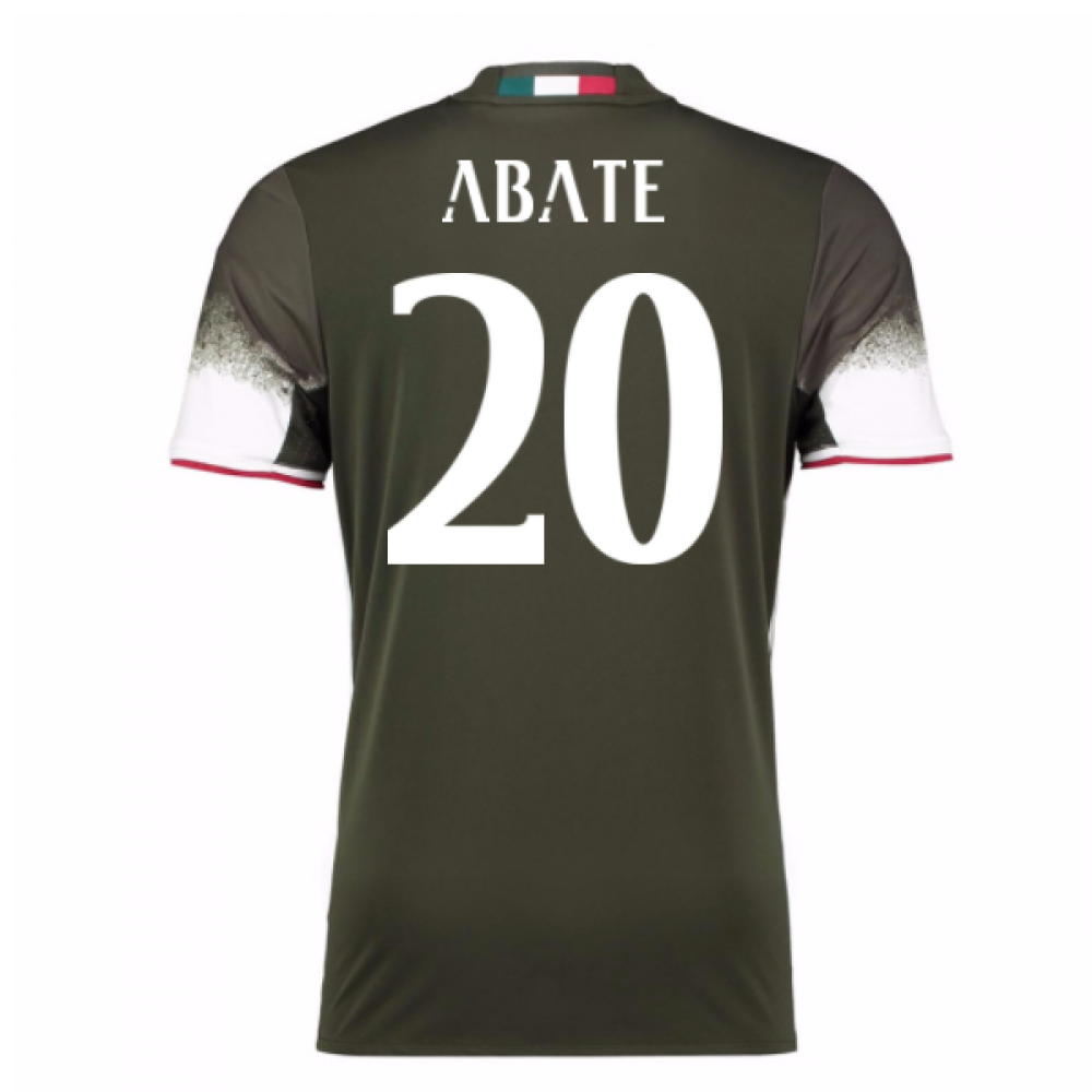 Terza Maglia AC Milan IGNAZIO ABATE Terza Maglia AC Milan IGNAZIO ABATE