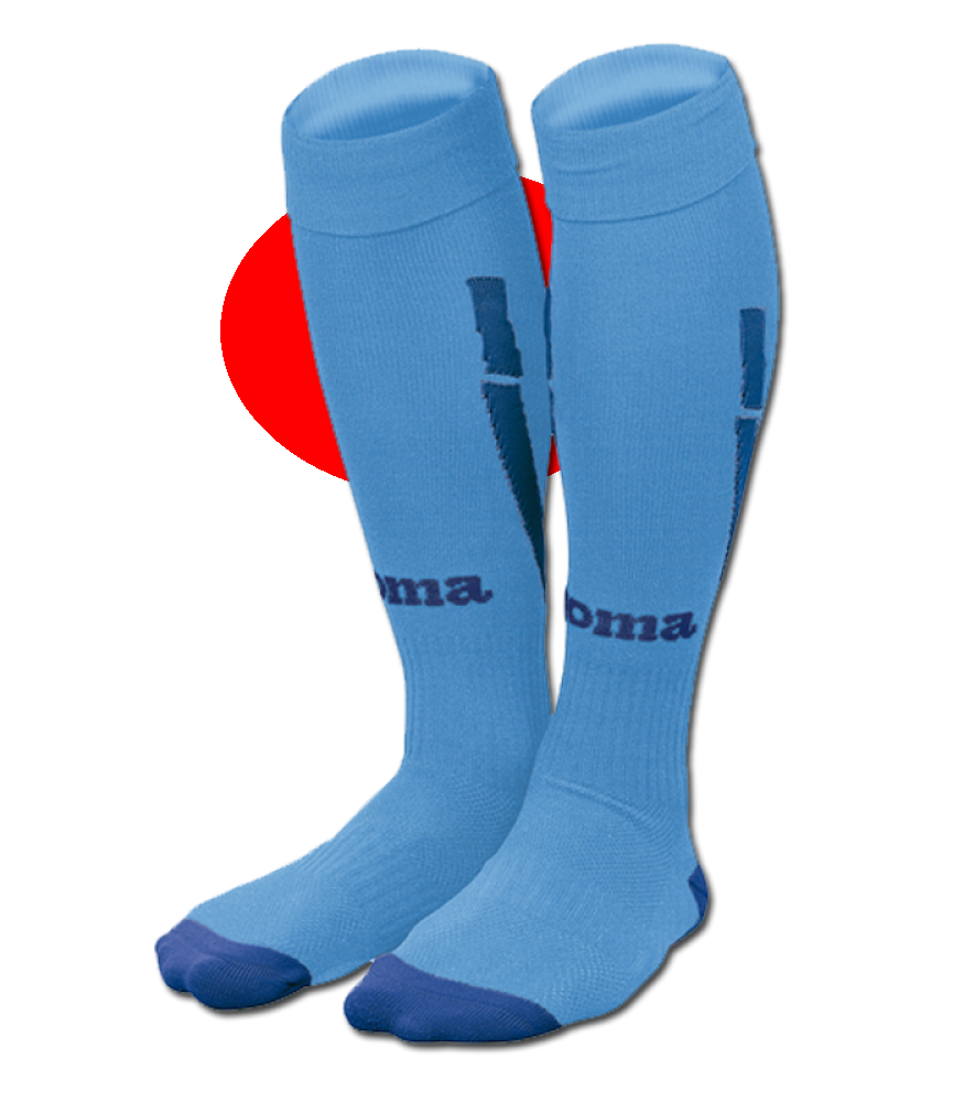 2012-13 Valencia Joma Away Socks (Blue)