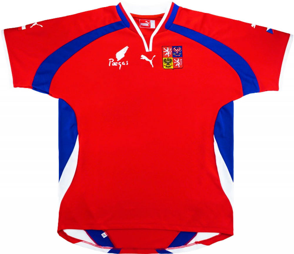 Czech Republic 2000-02 Home Shirt ((Very Good) L) ((Very Good) L)