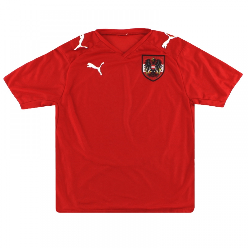 Austria 2008-09 Home Shirt ((Good) S)