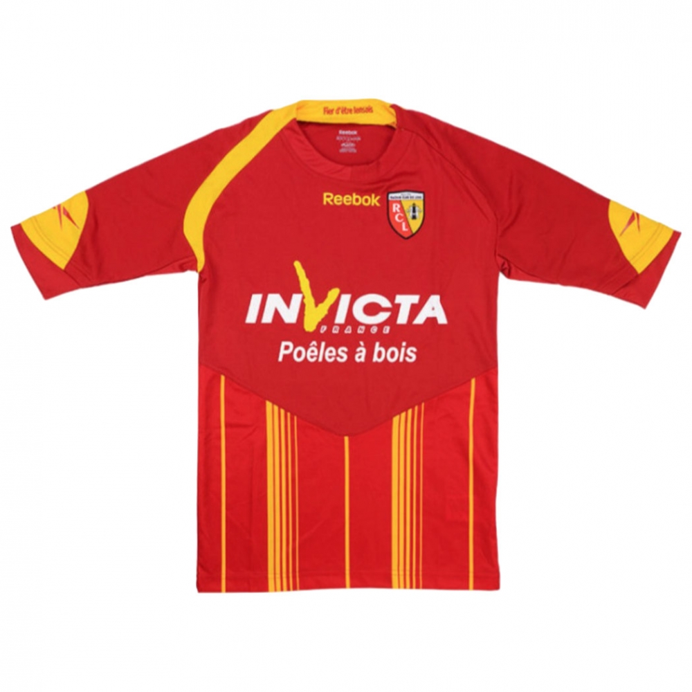 RC Lens 2009-10 Home Shirt ((Mint) M) ((Mint) M)