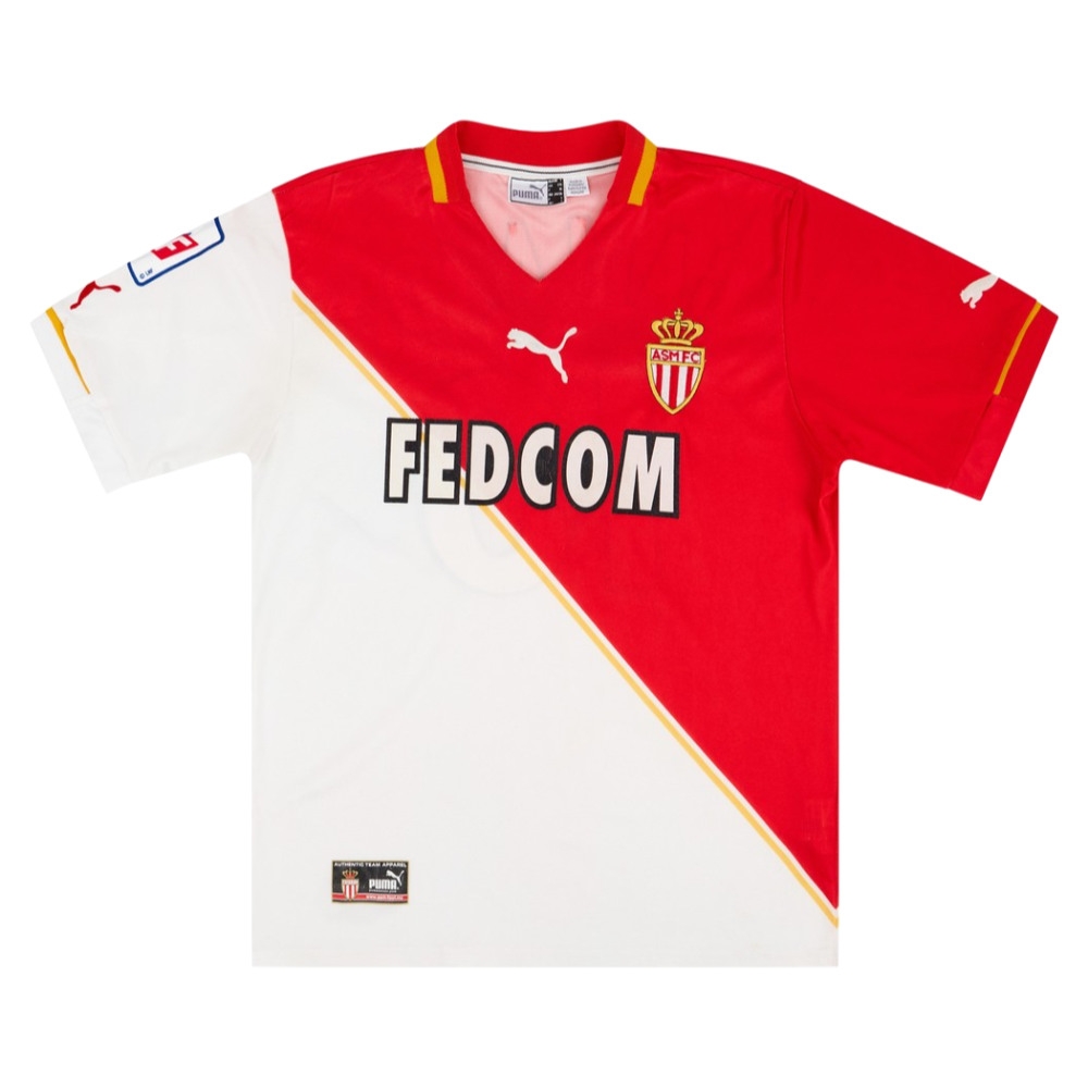 Monaco 2001-02 Home Shirt ((Excellent) L) ((Excellent) L)