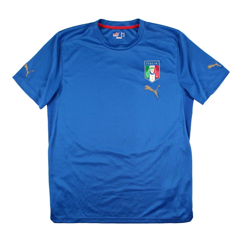 Italy 2008-10 Training Shirt ((Excellent) M) ((Excellent) M)