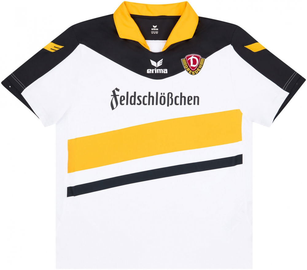 Dynamo Dresden 2015-16 Away Shirt (S) (Mint) (Mint)