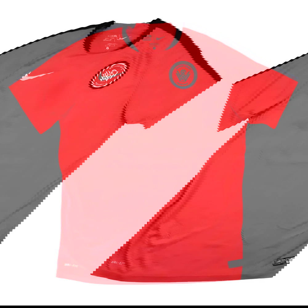 Western Sydney 2015-16 Nike Training Shirt (L) (Good) (Good)