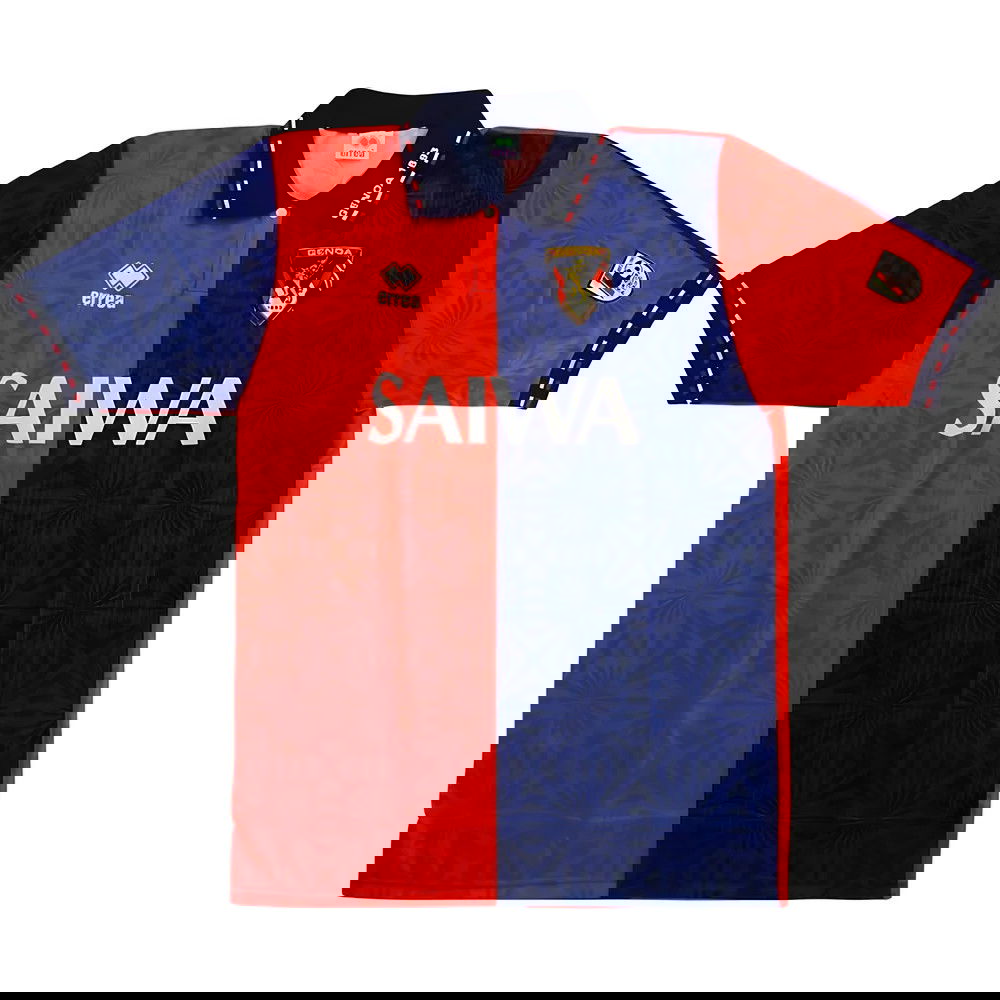 Genoa 1992-93 Home Shirt (L) (Excellent) (Excellent)