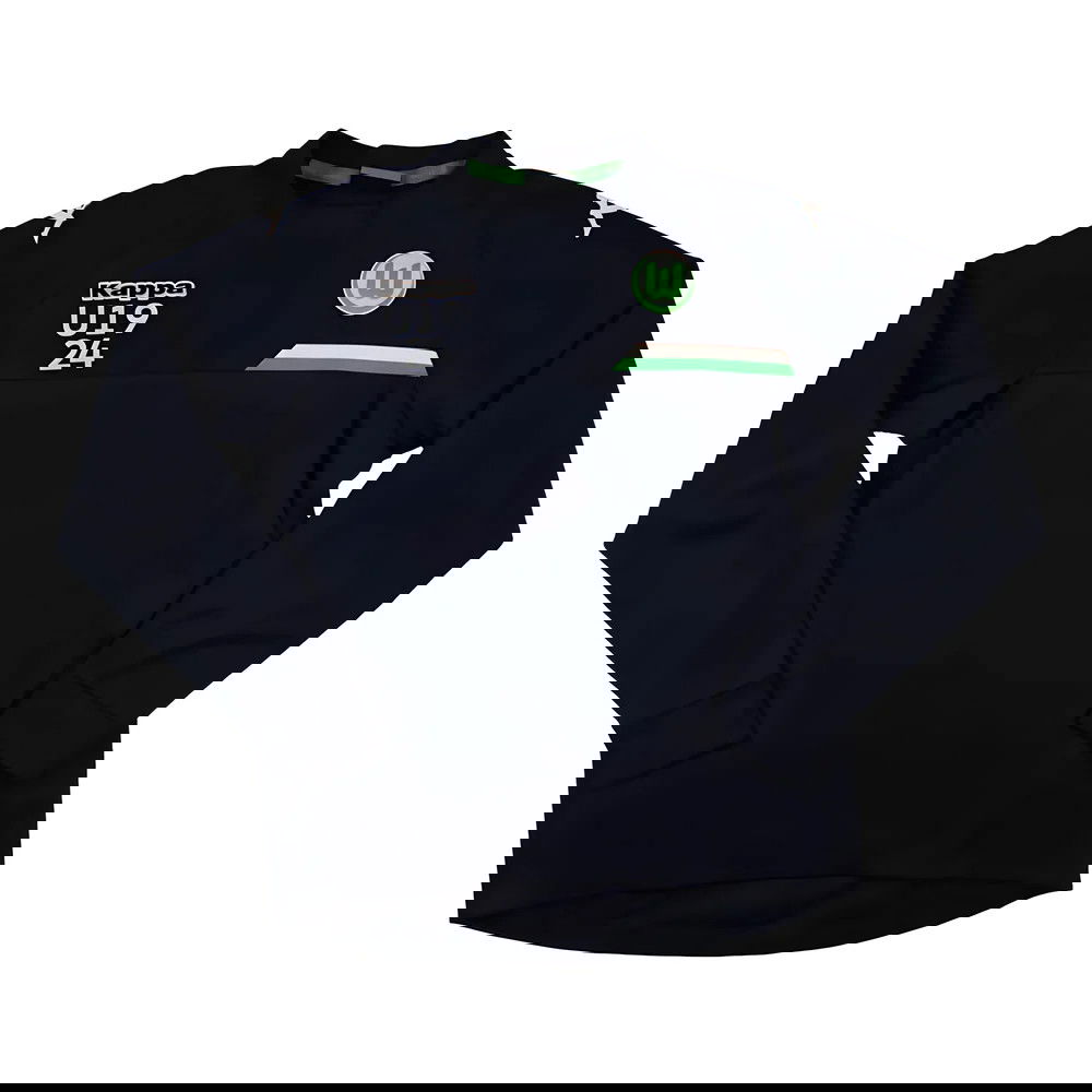 Wolfsburg 2014-15 Kappa U19 's Training Jumper #24 (L) (Very Good) (Very Good)
