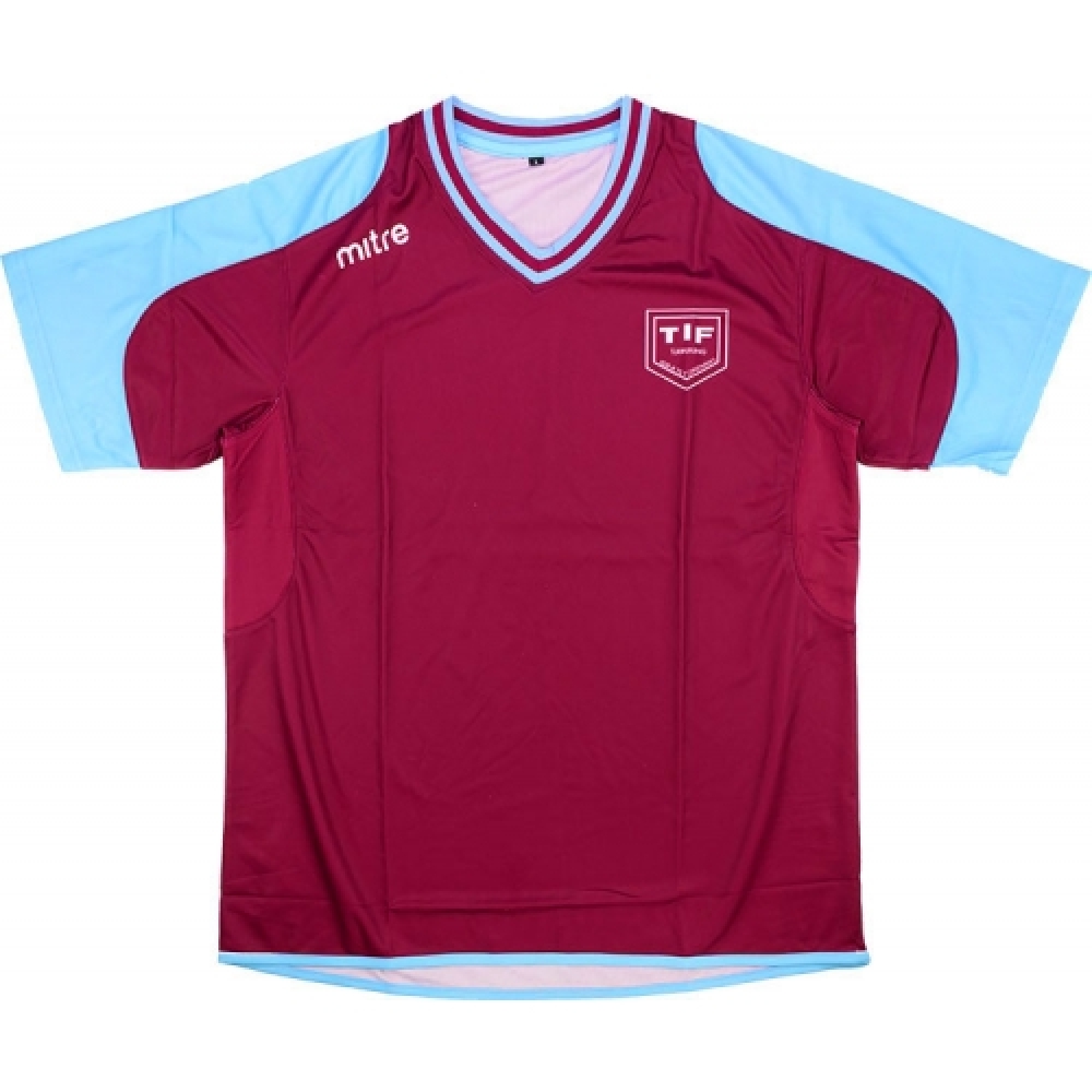 2014-15 Tjorring IF Mitre Home Football Shirt