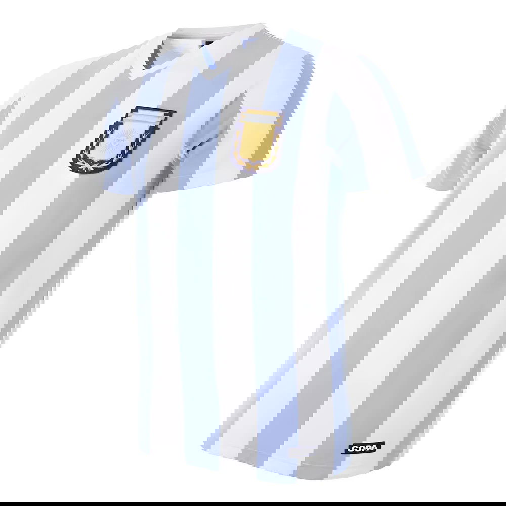 Argentina 1982 V-Neck Number 10 T-Shirt