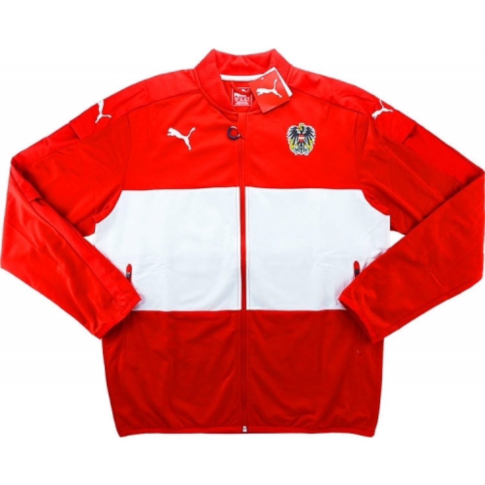 red puma track jacket