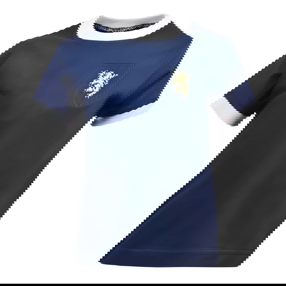 Kids Scotland 150th Anniversary Navy/White T-Shirt