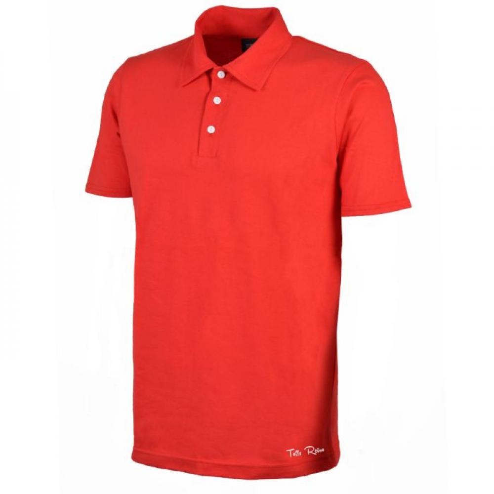 Toffs Retro Polo Shirt - Red