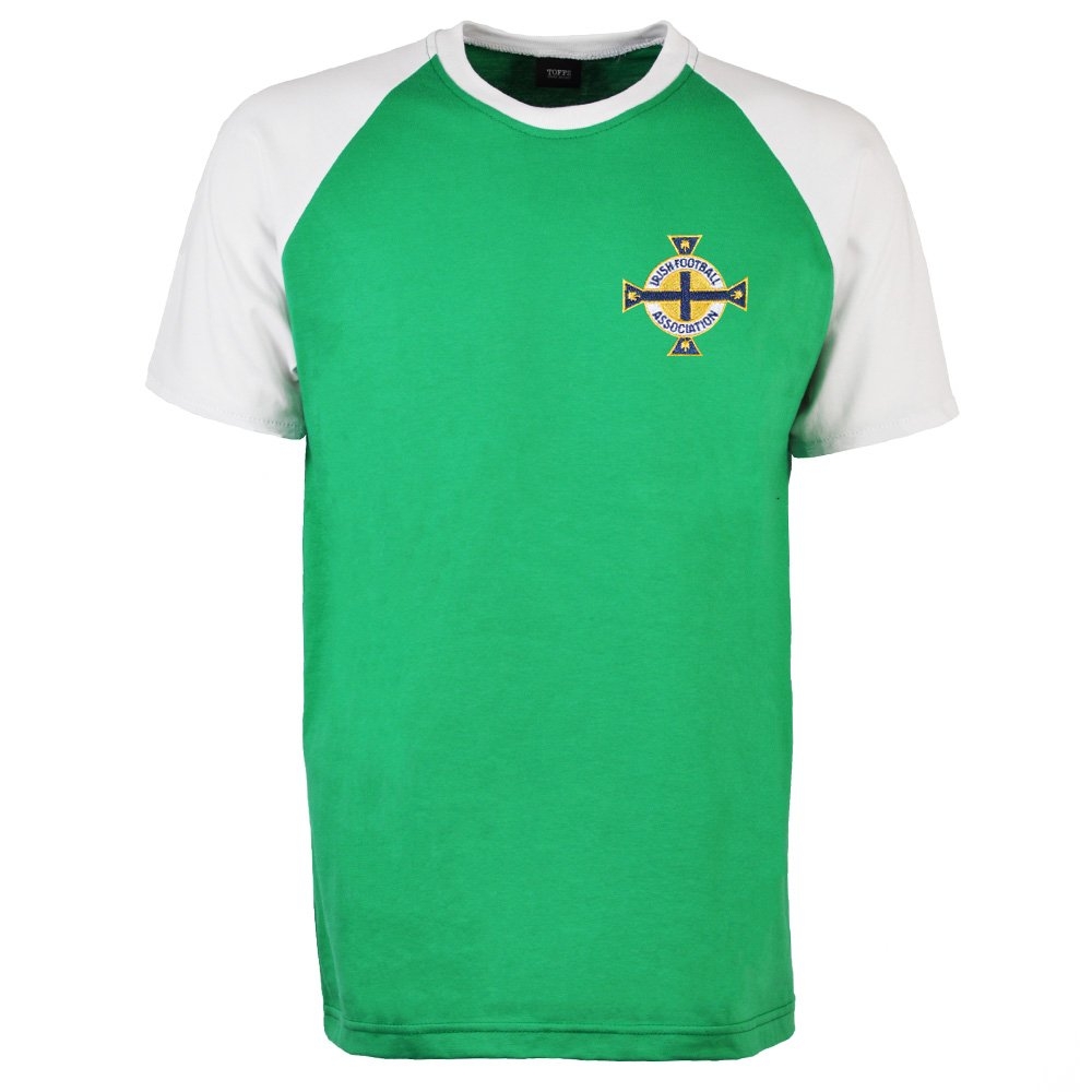 Northern Ireland Raglan Sleeve Green/White T-Shirt