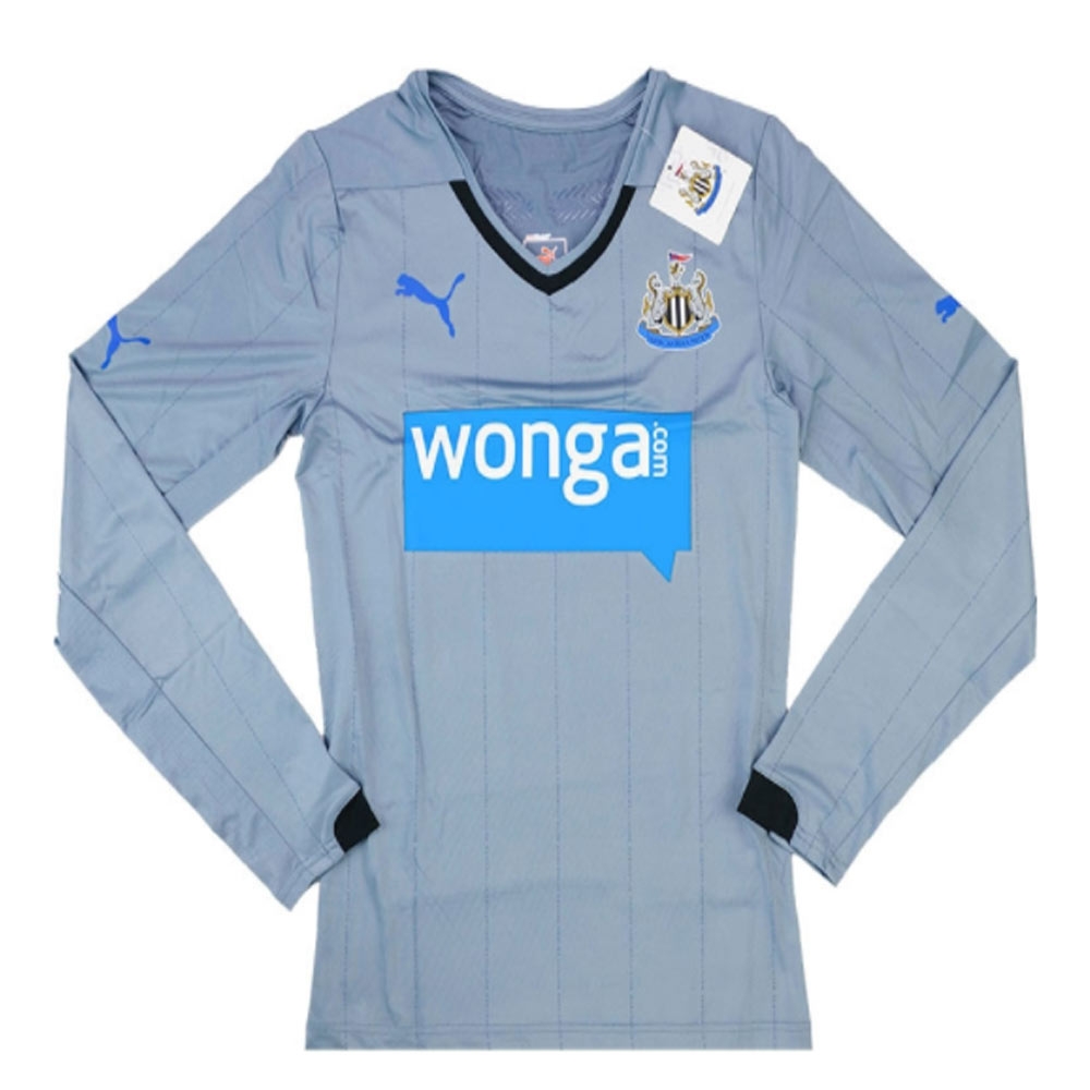 2014-15 Newcastle Puma Authentic ACTV Away Long Sleeve Football Shirt