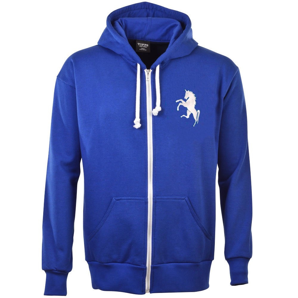 Gillingham FC Zipped Hoodie - Royal