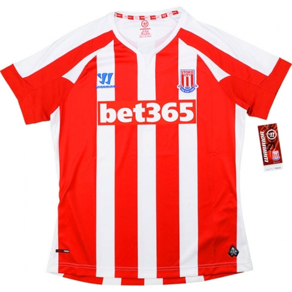 2014-15 Stoke City Warrior Home Women Football Shirt