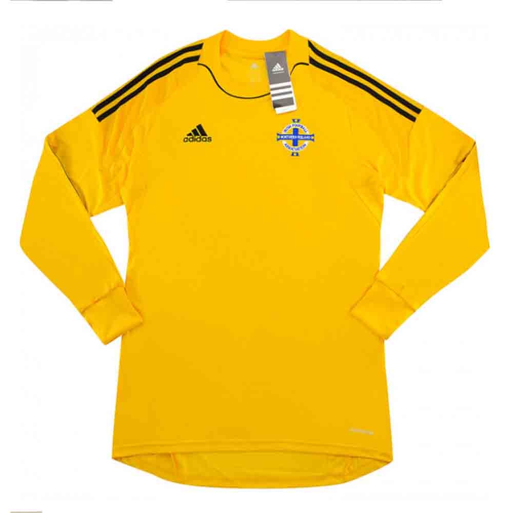 2013-2014 Northern Ireland Adidas Home Goalkeeper Shirt