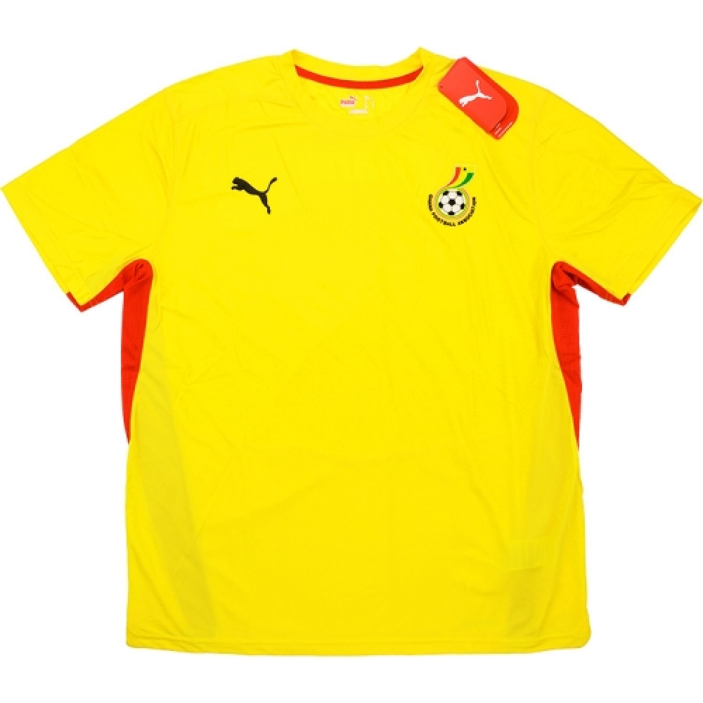 2008-09 Ghana Puma Training Shirt (Yellow)