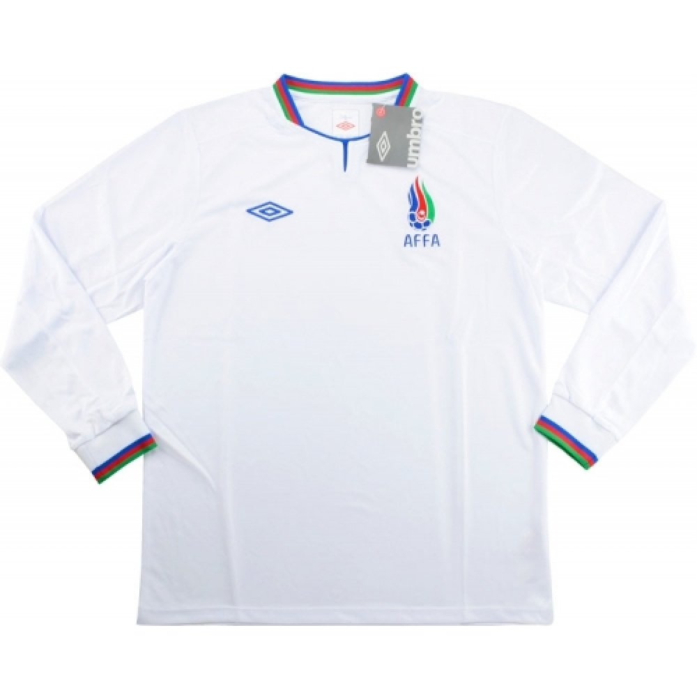 2013-14 Azerbaijan Umbro Away Long Sleeve Football Shirt