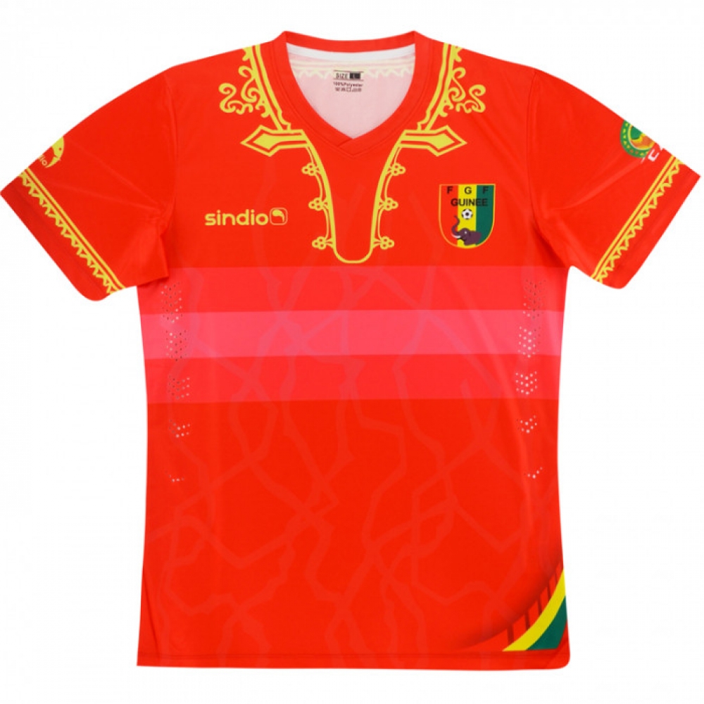 2017 Guinea Home Football Shirt