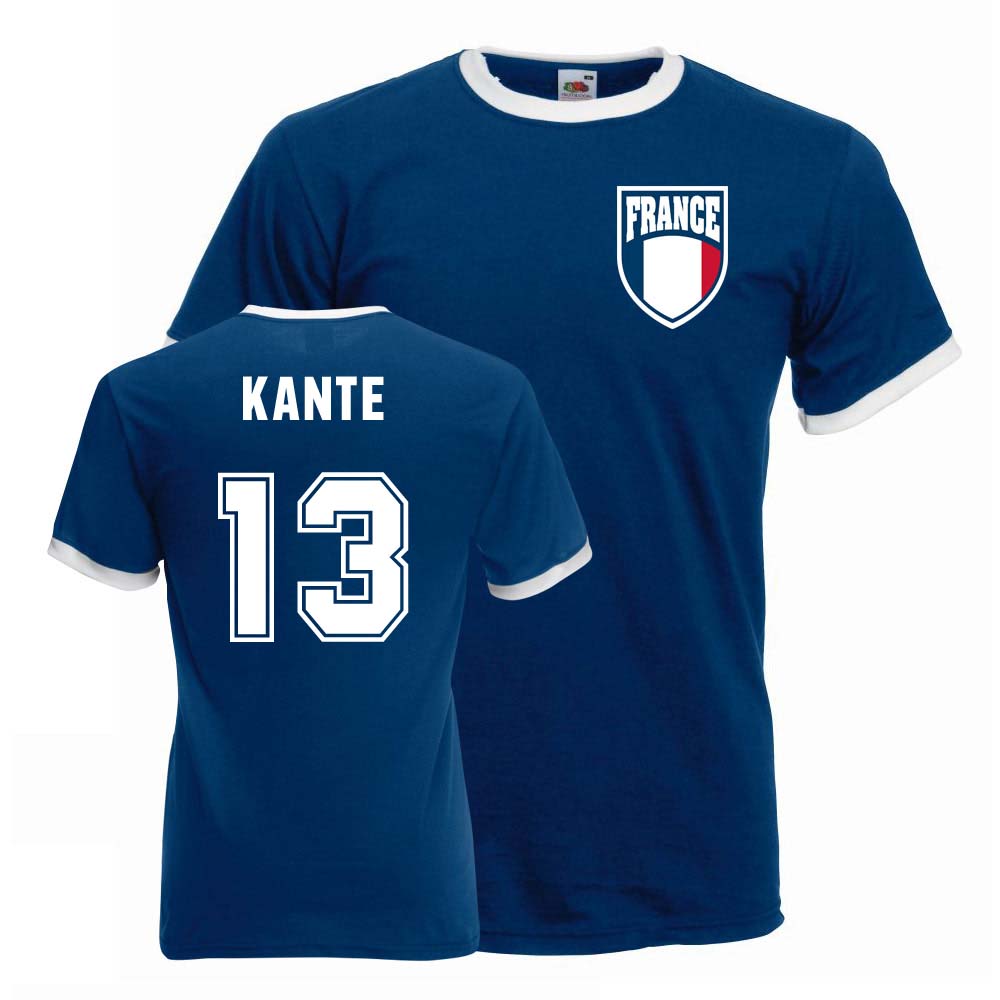 N'golo Kante France Ringer Tee (blue)