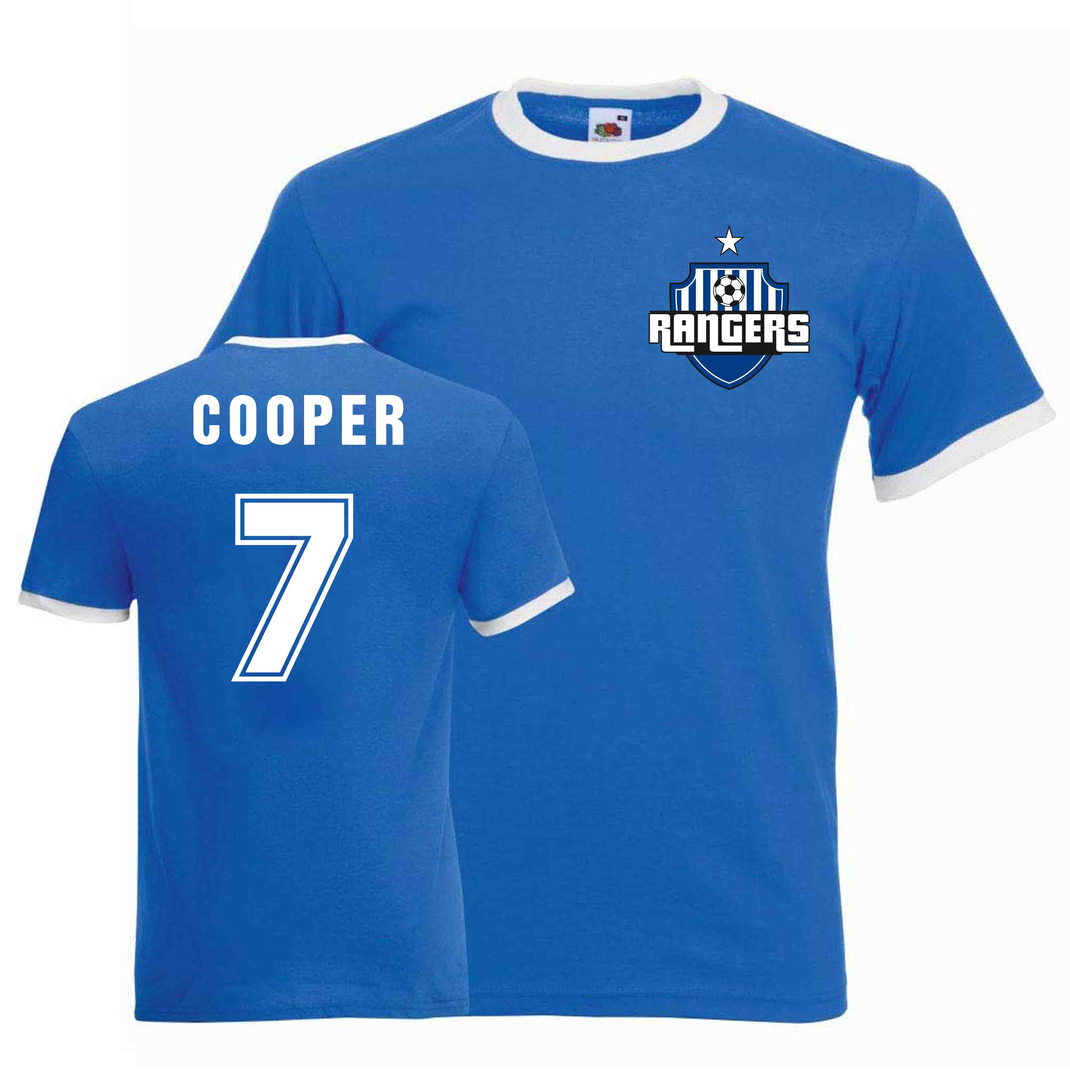 Glasgow Rangers Davie Cooper Tribute T-Shirts Inc 4xl & 5xl Christmas Gift Glasgow Rangers Davie Cooper Tribute T-Shirts Inc 4xl & 5xl Christmas Gift