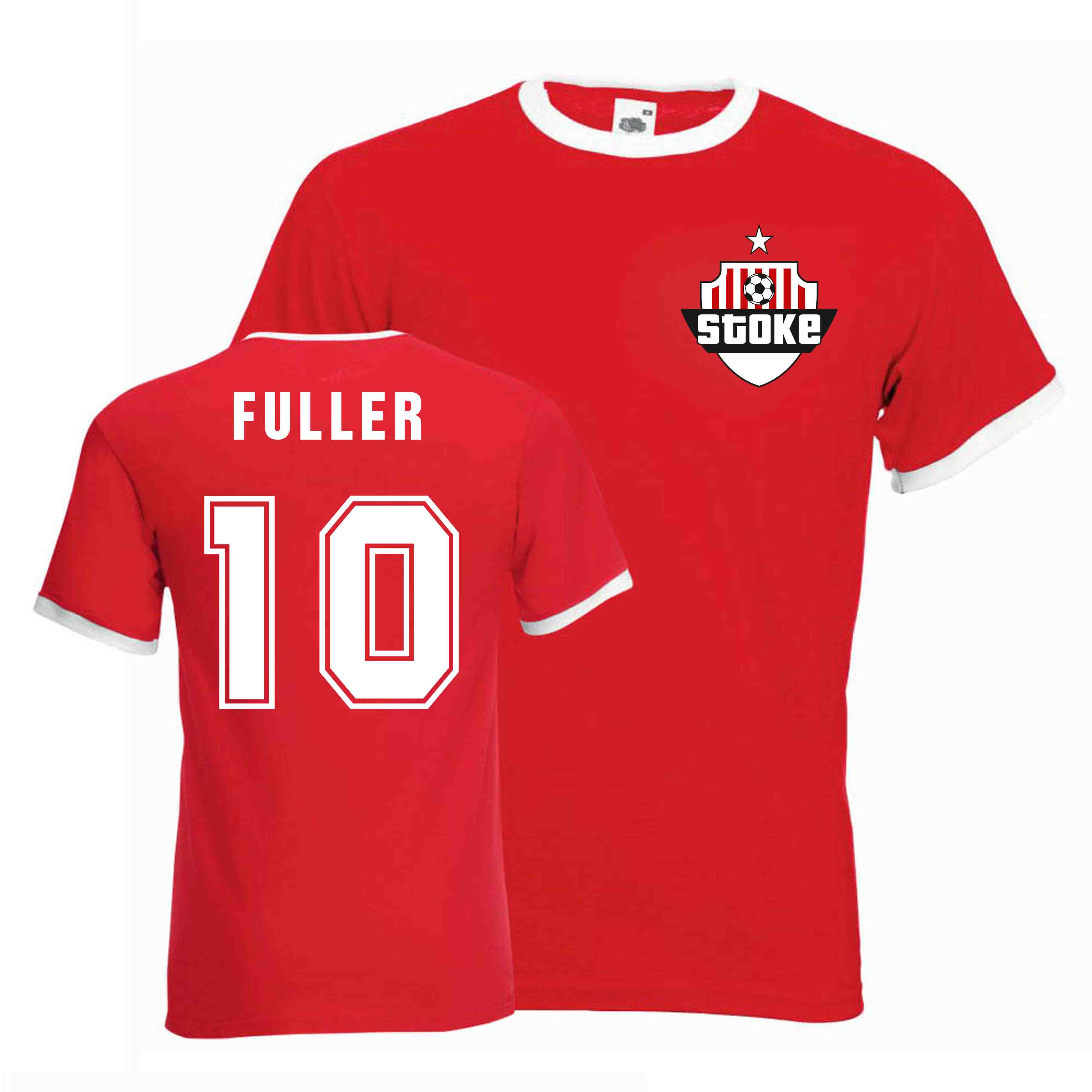 Ricardo Fuller Stoke City Ringer Tee (red)