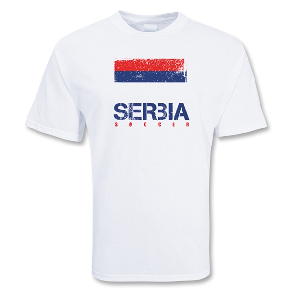Disguised second hand poverty Serbia Soccer T-shirt [TSHIRTWHITEKIDS;TSHIRTWHITE] - €19.57 Teamzo.com
