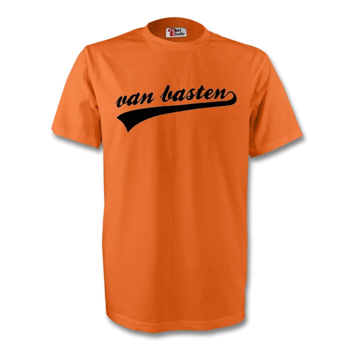 Marco Van Basten Holland Signature Tee (orange) - Kids