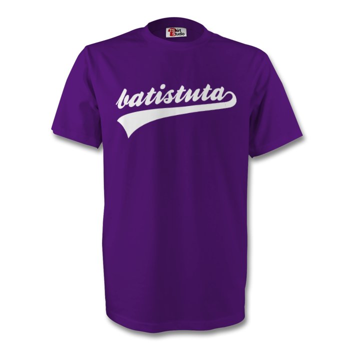 Gabriel Batistuta Fiorentina Signature Tee (purple)