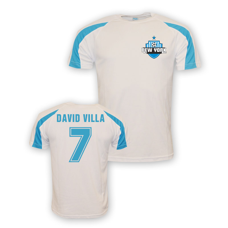 David Villa New York City Sports Training Jersey (white) - Kids