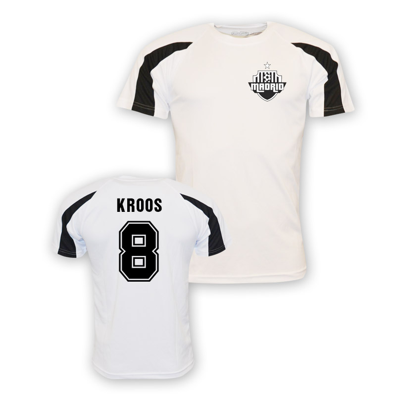Toni Kroos Real Madrid Sports Training Jersey (white) [;TRAINWHITESKY