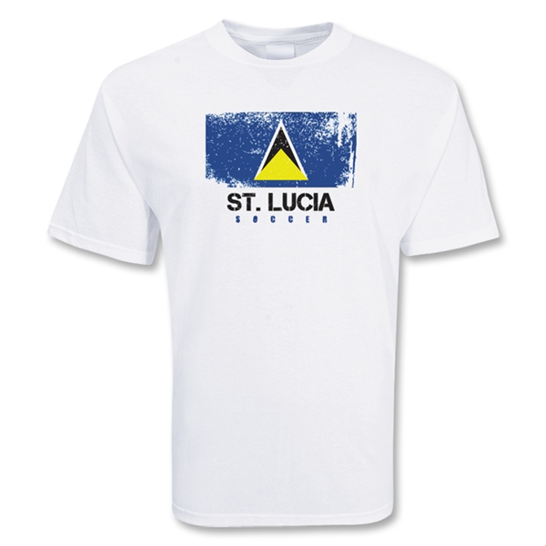 St. Lucia Soccer T-shirt