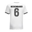 Franz Beckenbauer Germany Ringer Tee (white-black)