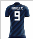 2023-2024 Argentina Concept Shirt (Kun Aguero 9) - Kids