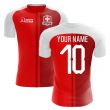 2025-2026 Switzerland Home Concept Football Shirt (Your Name) -Kids