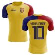 2023-2024 Romania Home Concept Football Shirt (Your Name) -Kids